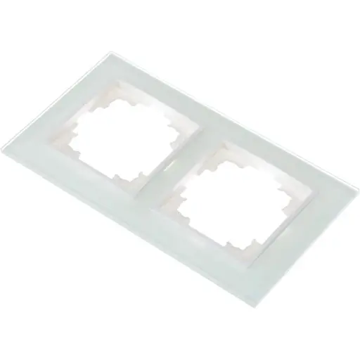 Рамка Brille двойная зеленая (стекло) NB-2F gr - фото 2