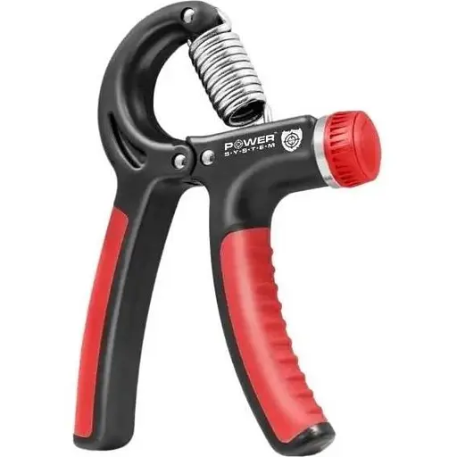 Еспандер кістьовий Power System PS-4021 з регульованим навантаженням 10-40 кг Power Hand Grip Black (PS-4021_Black) - фото 1