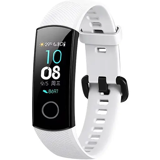 Ремінець для фітнес-браслета MIIQNUS для Honor Band 4 і 5 білий