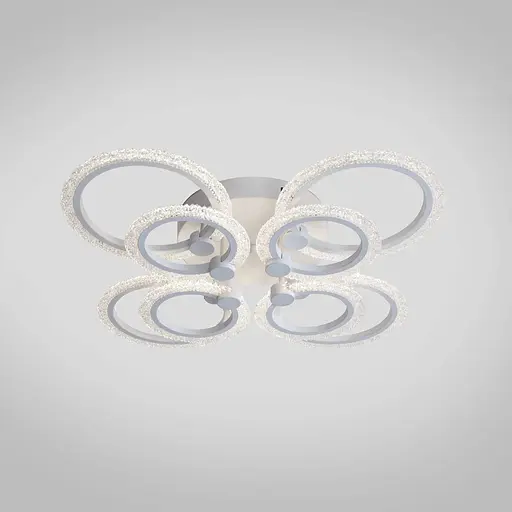 Люстра світлодіодна V K39557-4+4 WT - фото 2