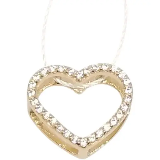 Золотая подвеска Империя золота с фианитами. ПВ599И