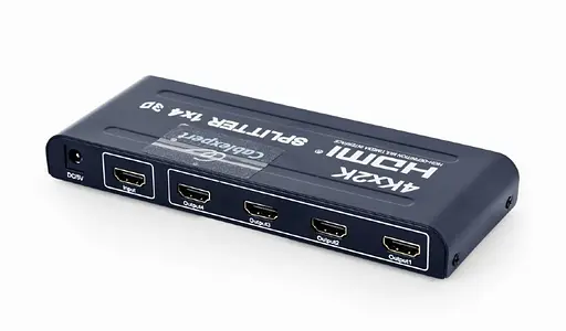 Разветвитель HDMI сигнала Cablexpert DSP-4PH4-02 Черный на 4 порта HDMI V1.4 до 20 м - фото 2