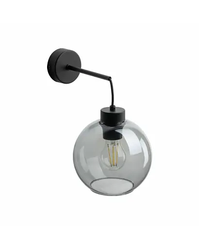 Бра Tk Lighting 10243 Cubus E27 1x15W IP20 Bk - фото 3