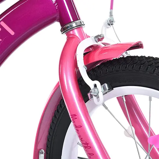 Велосипед дитячий MB 16052-1, 16 дюймів, фіолетовий - фото 5