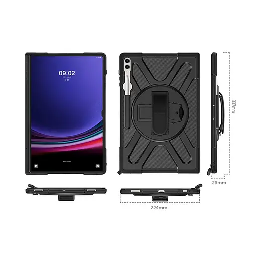 Чохол до планшета BeCover Heavy Duty Samsung Galaxy Tab S8 Ultra/S9 Ultra/S10 Ultra (X900/X906/X910/X916/X920/X926) 14.6" (713664) - фото 8
