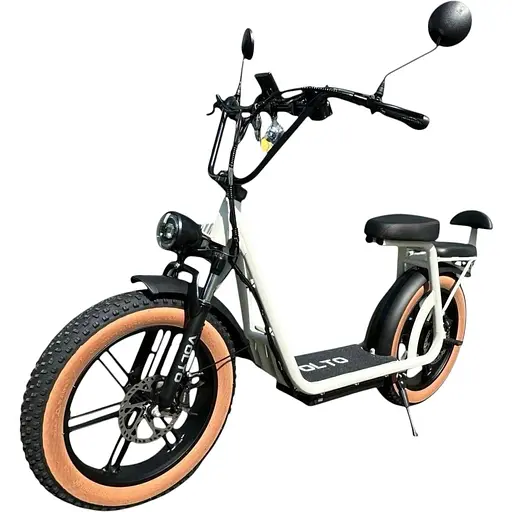 Электросамокат Volto Cruise 22 (1000W 48V 19Ah) NFC Белый + Сетевой фильтр в подарок