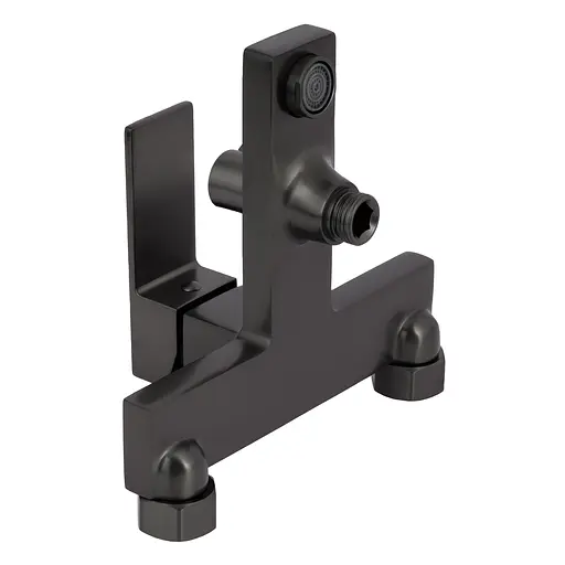 Смеситель для ванны Qtap Gemini (c душевым гарнитуром) QTGEM259GMB45684 Gunmetal Black PVD - фото 6