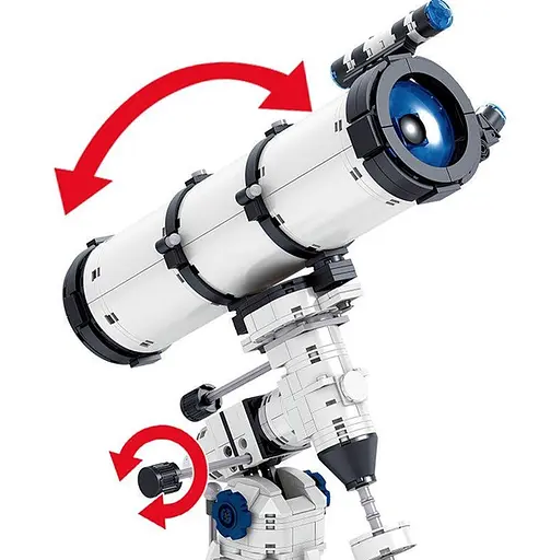 Конструктор телескоп Zheghao из коллекции Космос для детей и взрослых 780 деталей - фото 6