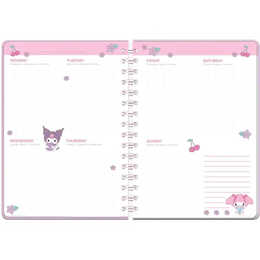 Щоденник на спіралі Kite Hello Kitty тверда обкладинка (HK26-438) - фото 5