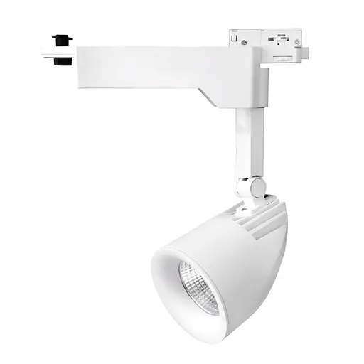 Светильник трековый поворотный LED 411/30W CW WH COB Brille 32-071