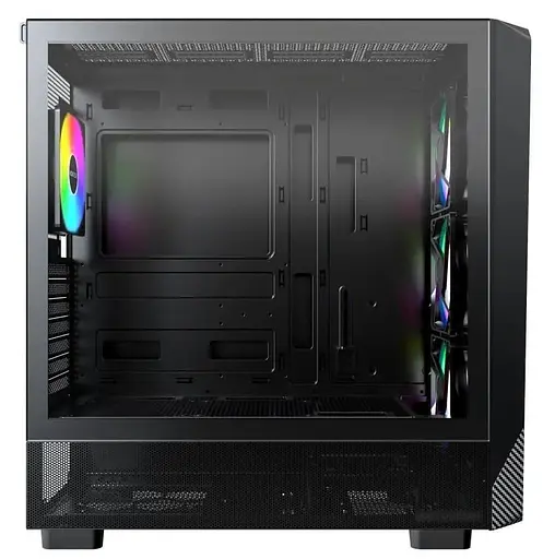 Корпус MONTECH X5 без блока питания, черный (X5 (B)) - фото 5