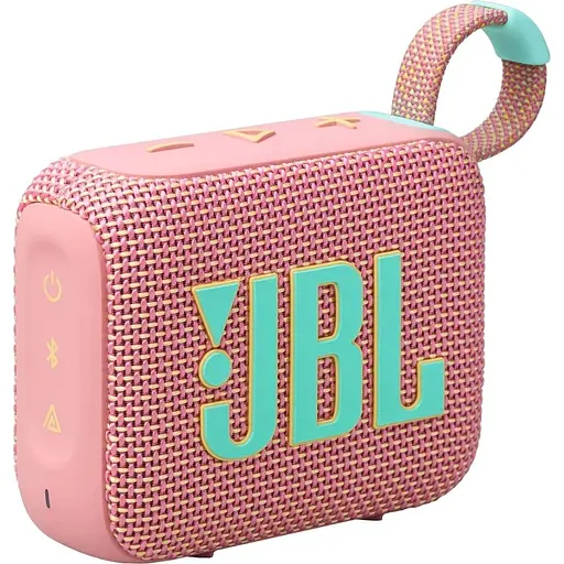 Портативна акустика JBL Go 4 Pink (JBLGO4PINK) - фото 1