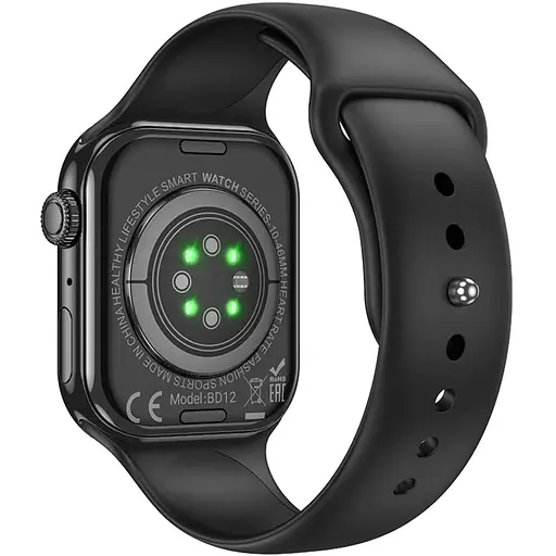 Смарт-годинник BOROFONE BD12 Smart sports watch (call version) Black - фото 4