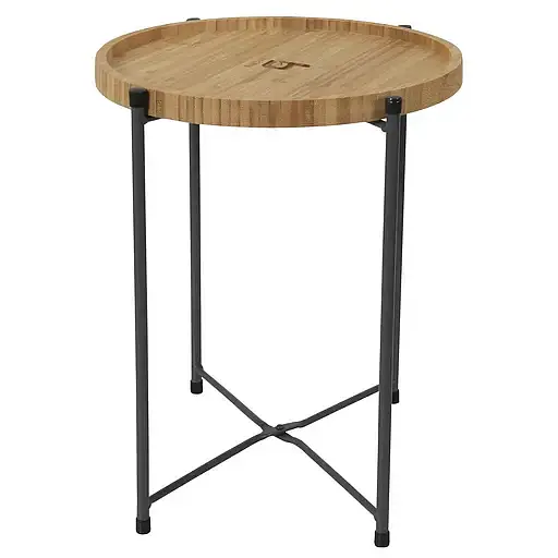 Стіл Bo-Camp Carnaby M Bamboo Brown 32x32 см (1404322) - фото 4