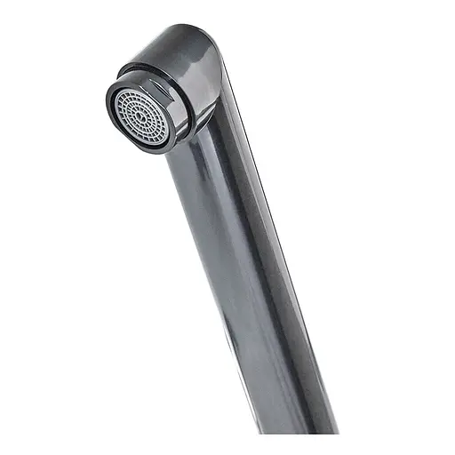 Смеситель для ванны с лейкой Plamix Sirius-140 Black PM0638 Черный - фото 3