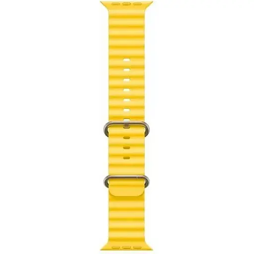 Смарт-часы Apple Watch Ultra 49 mm Titanium Case with Yellow Ocean Band (MNH93/MNHG3) (72531) - фото 3