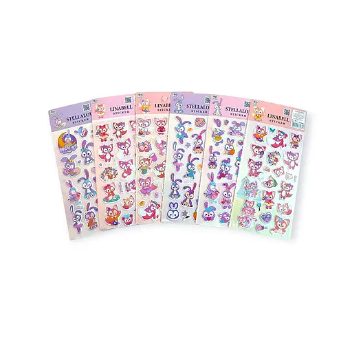 Наліпки дитячі 6 дизайнів 12 шт. (762862ML) - фото 2