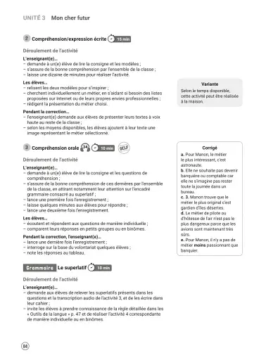 J'aime. Guide pédagogique 3 (A2) - фото 5