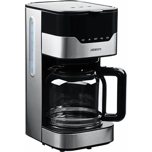 Кофеварка Ardesto капельная FCM-D3100, 1.5 л молотая черно-серебристая - фото 6