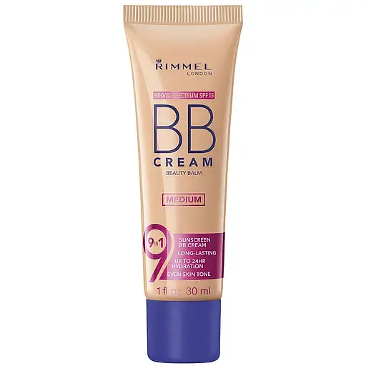 Тональная основа Rimmel BB Cream 9-in-1, тон 02, 30 мл (8000016703166) - фото 1