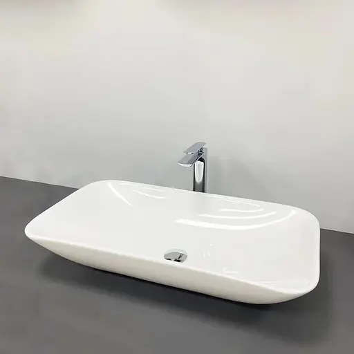 Умивальник VBI Pineto white накладний VBI-012607, Білий - фото 1