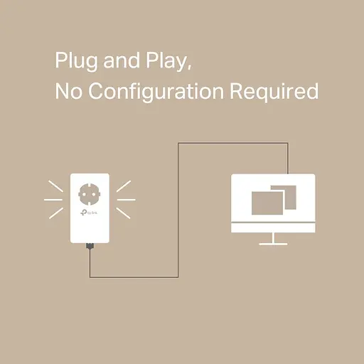 Адаптер TP-Link Powerline TL-PA7017PKIT 2PK AV1000 1xGE розетка - фото 3