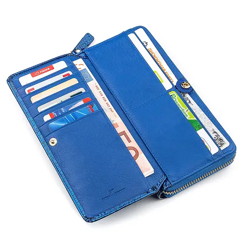 Кожаный женский кошелек (S7001A) ST Leather 20х9.5х3 см acs0015538 - фото 3