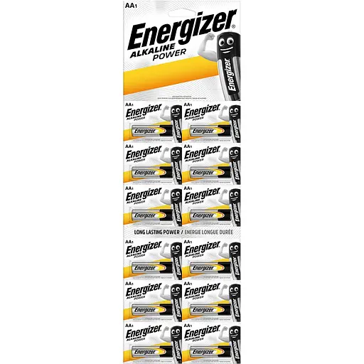 Батарейки Energizer AA Alk Power multiblister Brille 7638900432350 уп. 12 шт. 