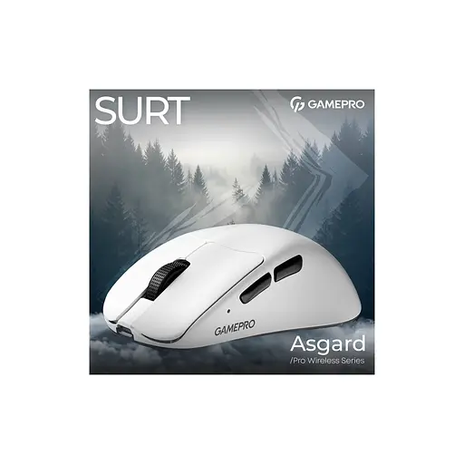 Мышка GamePro Asgard Surt Wireless/Bluetooth/USB White (GM017W) - фото 5