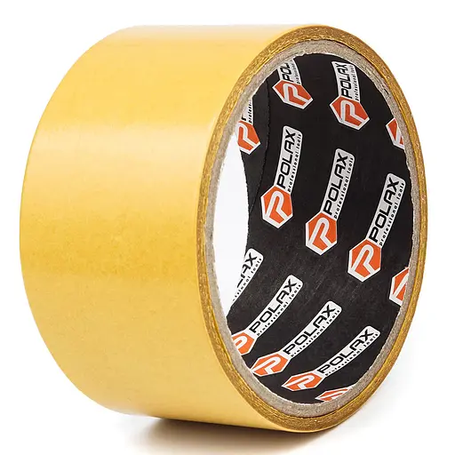 Скотч двухсторонний Polax клейкая лента на полипропиленовой основе 50 мм х 5 м (101-001)