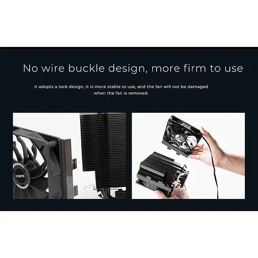 Кулер для процессора alseye S120D-B (AS.01.07.0019) - фото 11