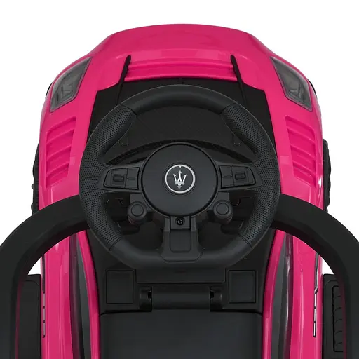 Детская каталка-толокар 2 в 1 M 5106-8 розовй, с родителькой ручкой - фото 2