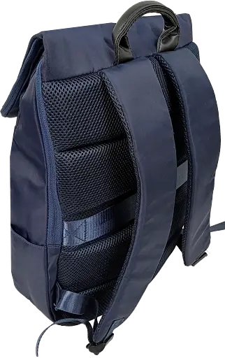 Женский городской рюкзак с вертикальной загрузкой 14L синий LS sum0028839 - фото 4