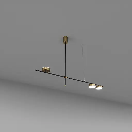 Підвіс SV0057-3 BK+GD 4000К - фото 1