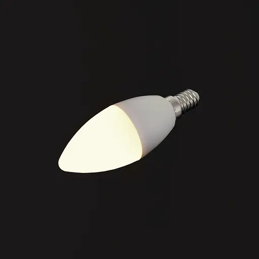Лампа Brille димована світлодіодна LED 7W E14 NW C37 V-dim 220 В - фото 3