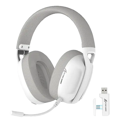 Гарнітура бездротова Attack Shark L80 White - фото 1