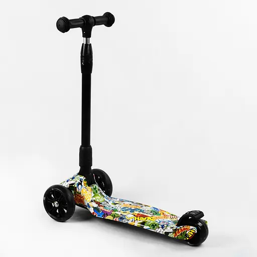 Самокат Best Scooter 62х16х29 см Різнобарвний 000231618 - фото 4