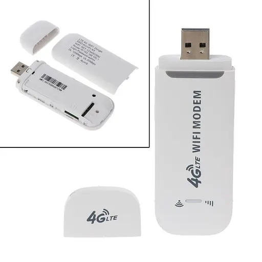 Мережевий адаптер з WiFi маршрутизатор 4G LTE USB модем - фото 3