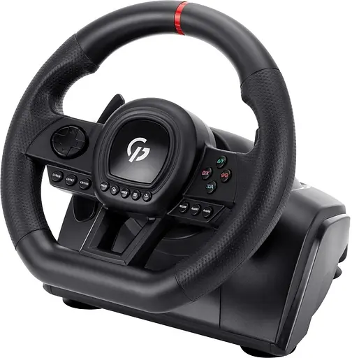 Руль и педали GamePro RW038PM с коробкой передач PC/XBOX/SWITCH/PS3/PS4 - фото 3