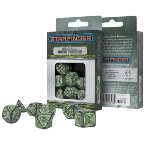 Набір кубиків Starfinder Against the Aeon Throne Dice Set , 7 шт. (STAR1H)