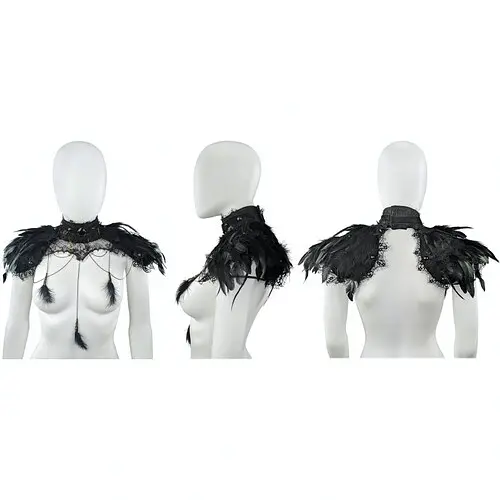 Воротник готический Валькирия - фото 4