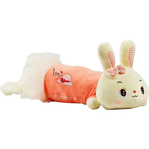 М'яка іграшка Bambi Зайчик 69 см рожевий