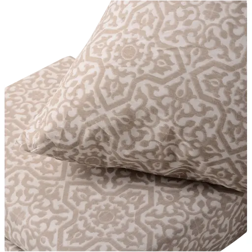 Комплект постільної білизни Soho Сімейний 2 шт. - 150x200 см Grandeco Cream - фото 3