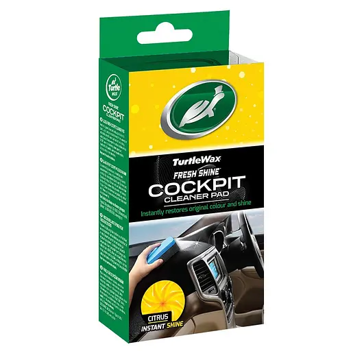 Губка для очистки приборной панели Turtle Wax Cockpit Cleaner Pad цитрус 1 шт.