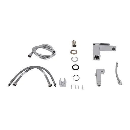 Змішувач з гігієнічною лійкою Qtap Gemini QTGEM272CRM45689 Chrome, Хром - фото 6