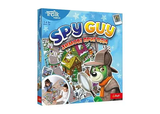 Настольная игра Trefl Шпион: Зимние приключения (Spy Guy Winter Adventure) (укр.) (02981)