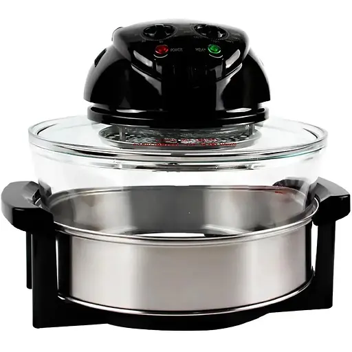 Электрическая галогенная конвекционная печь Sokany SK-560 на 13л с механическим управлением таймер 1400Вт - фото 1