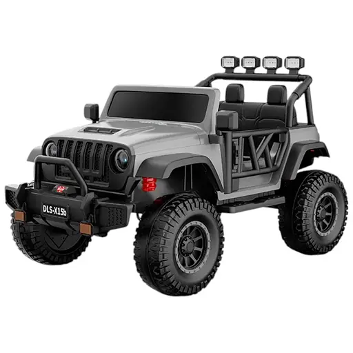 Електромобіль дитячий Bambi Джип M 6065EBLR-11 з Bluetooth 2 моторами 45W EVA колесами музикою та підсвіткою