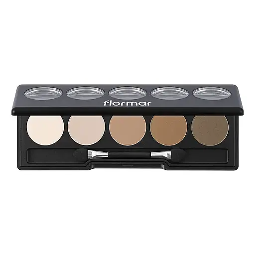 Палетка тіней для повік Flormar Color Palette Eyeshadow, відтінок 007 (Nude Dudes) (8000019545068) - фото 2