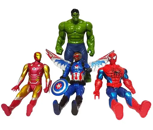 Игровой набор Avengers: Age of Ultron 4 супергероя Marvel Мстители фигурки - фото 3